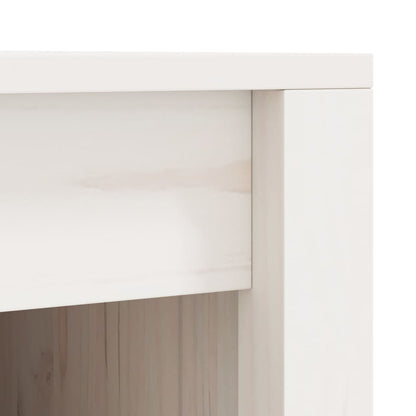 Mobili da Cucina da Esterno 2 pz Bianchi Legno Massello di Pino - homemem39