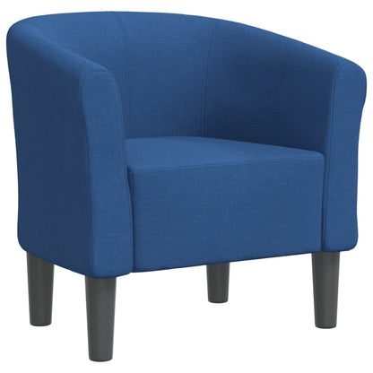 Poltrona Cabriolet Blu in Tessuto | homemem39