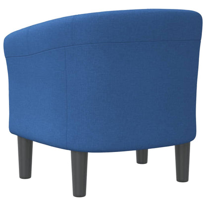 Poltrona Cabriolet Blu in Tessuto | homemem39