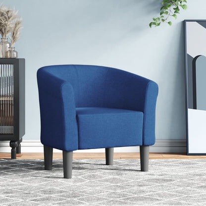 Poltrona Cabriolet Blu in Tessuto | homemem39