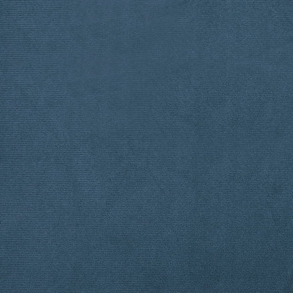 Poltrona Cabriolet Blu Scuro in Velluto