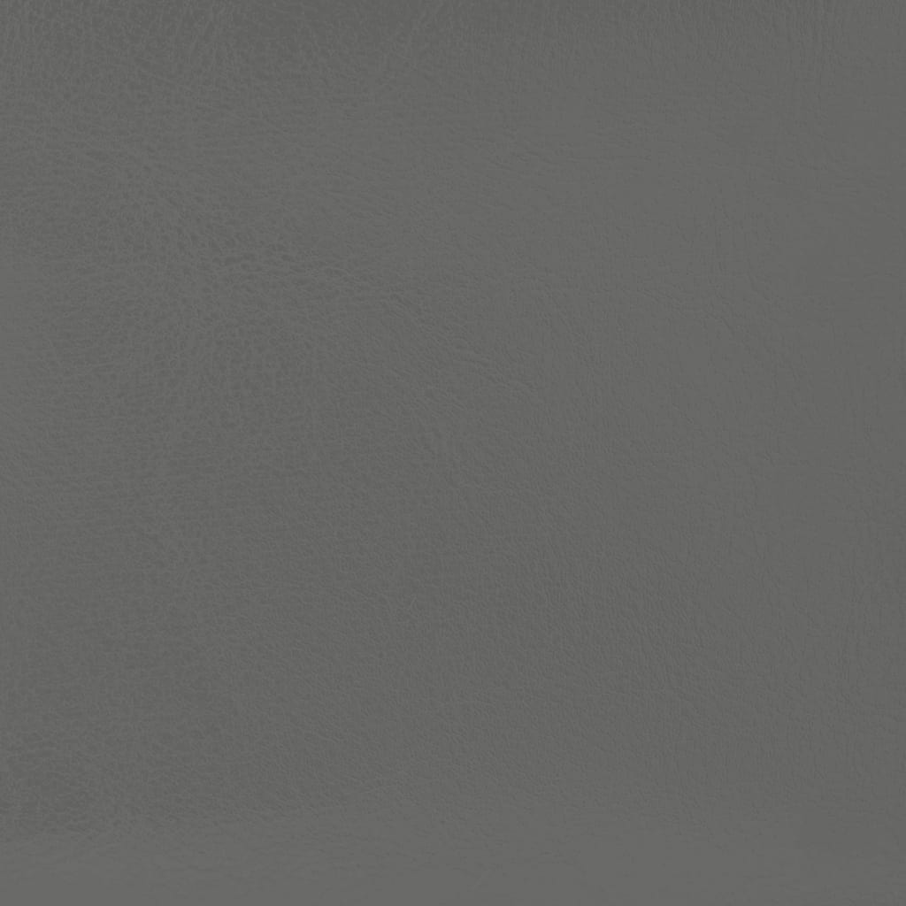 Poltrona a Pozzetto con Poggiapiedi Grigia in Similpelle - homemem39