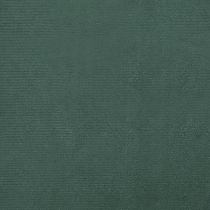 Poltrona Cabriolet Verde Scuro in Velluto
