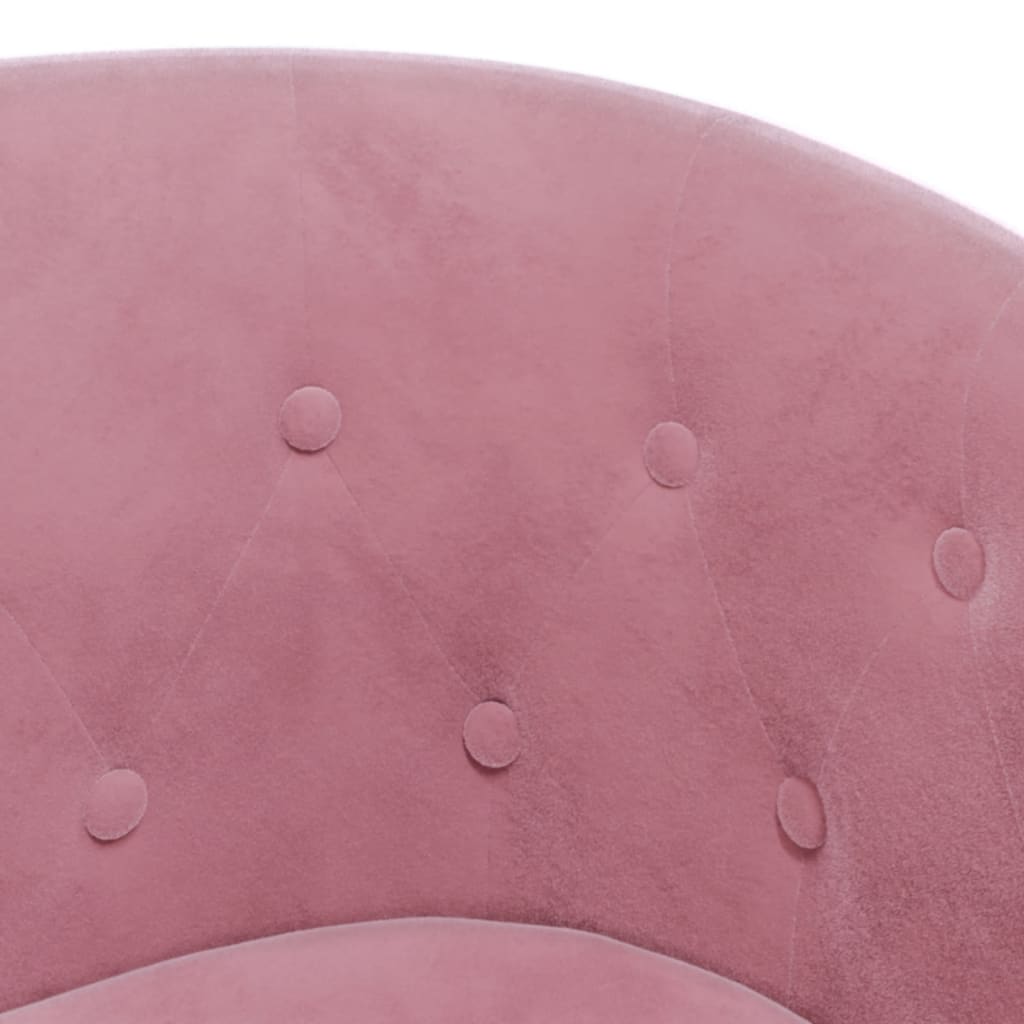 Poltrona Cabriolet Rosa in Velluto | homemem39