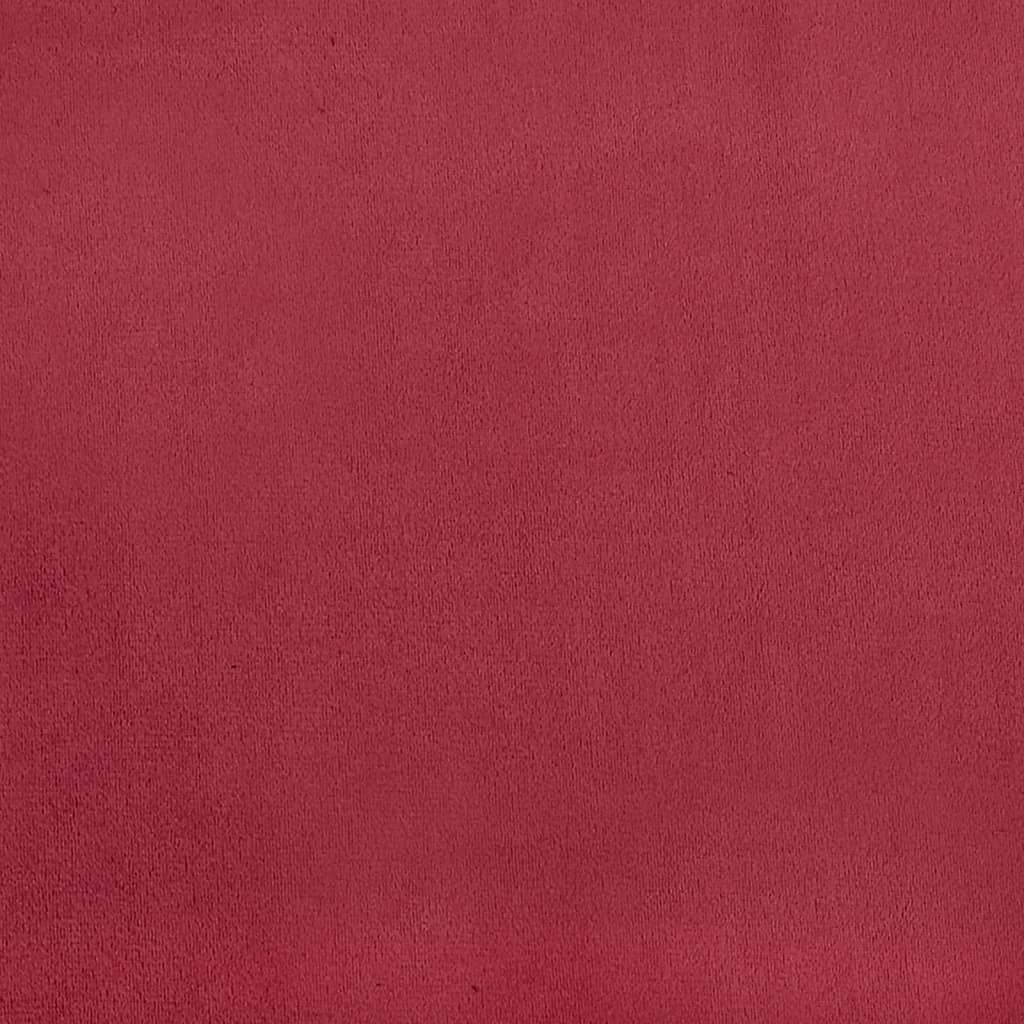 Poltrona Cabriolet Rosso Vino in Velluto | homemem39
