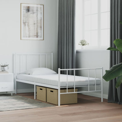 Materasso in Schiuma Bianco 90x190 cm 7 Zone Durezza 20 ILD | homemem39