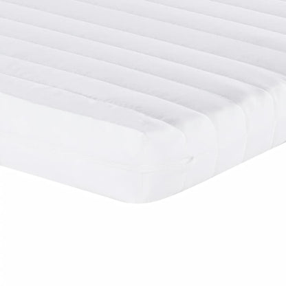 Materasso in Schiuma Bianco 90x190 cm 7 Zone Durezza 20 ILD | homemem39