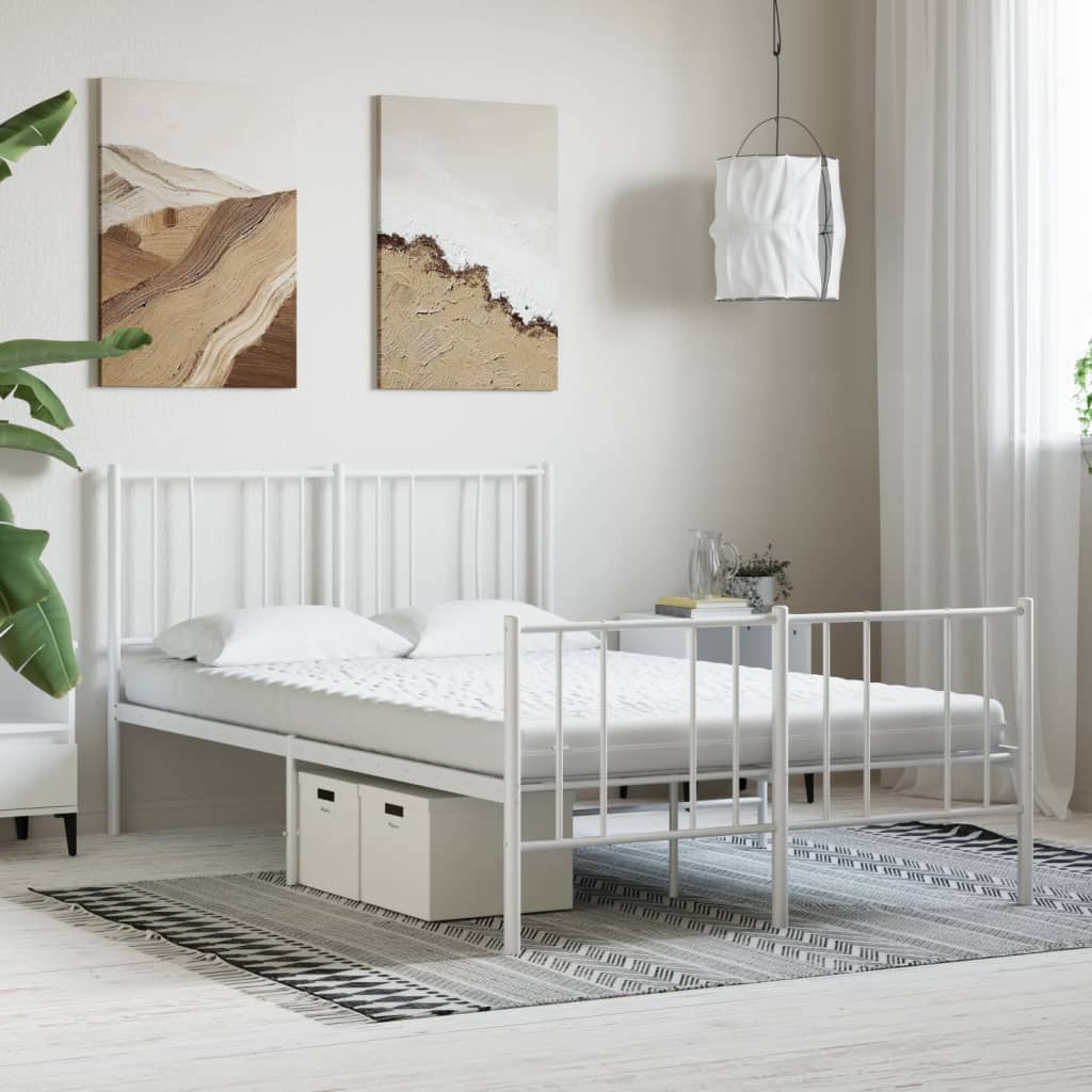 Materasso in Schiuma Bianco 120x200 cm 7 Zone Durezza 20 ILD | homemem39