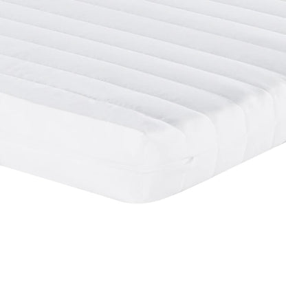 Materasso in Schiuma Bianco 120x200 cm 7 Zone Durezza 20 ILD | homemem39