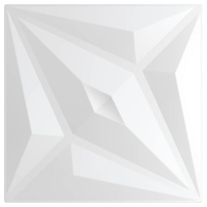 Pannelli Murali 48 pz Bianchi 50x50 cm XPS 12 m² Stella - homemem39