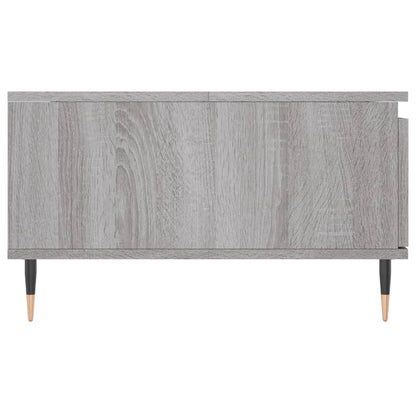 Tavolino da Salotto Grigio Sonoma 90x60x35 cm Legno Multistrato
