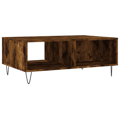 Tavolino da Salotto Rovere Fumo 90x60x35cm in Legno Multistrato | homemem39