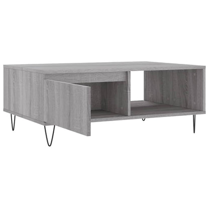 Tavolino da Salotto Grigio Sonoma 90x60x35 cm Legno Multistrato | homemem39
