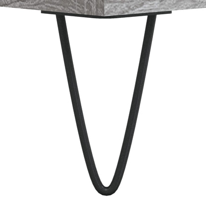 Tavolino da Salotto Grigio Sonoma 90x60x35 cm Legno Multistrato | homemem39