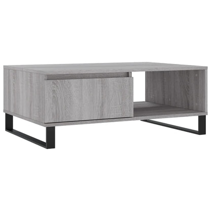 Tavolino da Salotto Grigio Sonoma 90x60x35 cm Legno Multistrato | homemem39