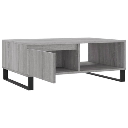 Tavolino da Salotto Grigio Sonoma 90x60x35 cm Legno Multistrato | homemem39