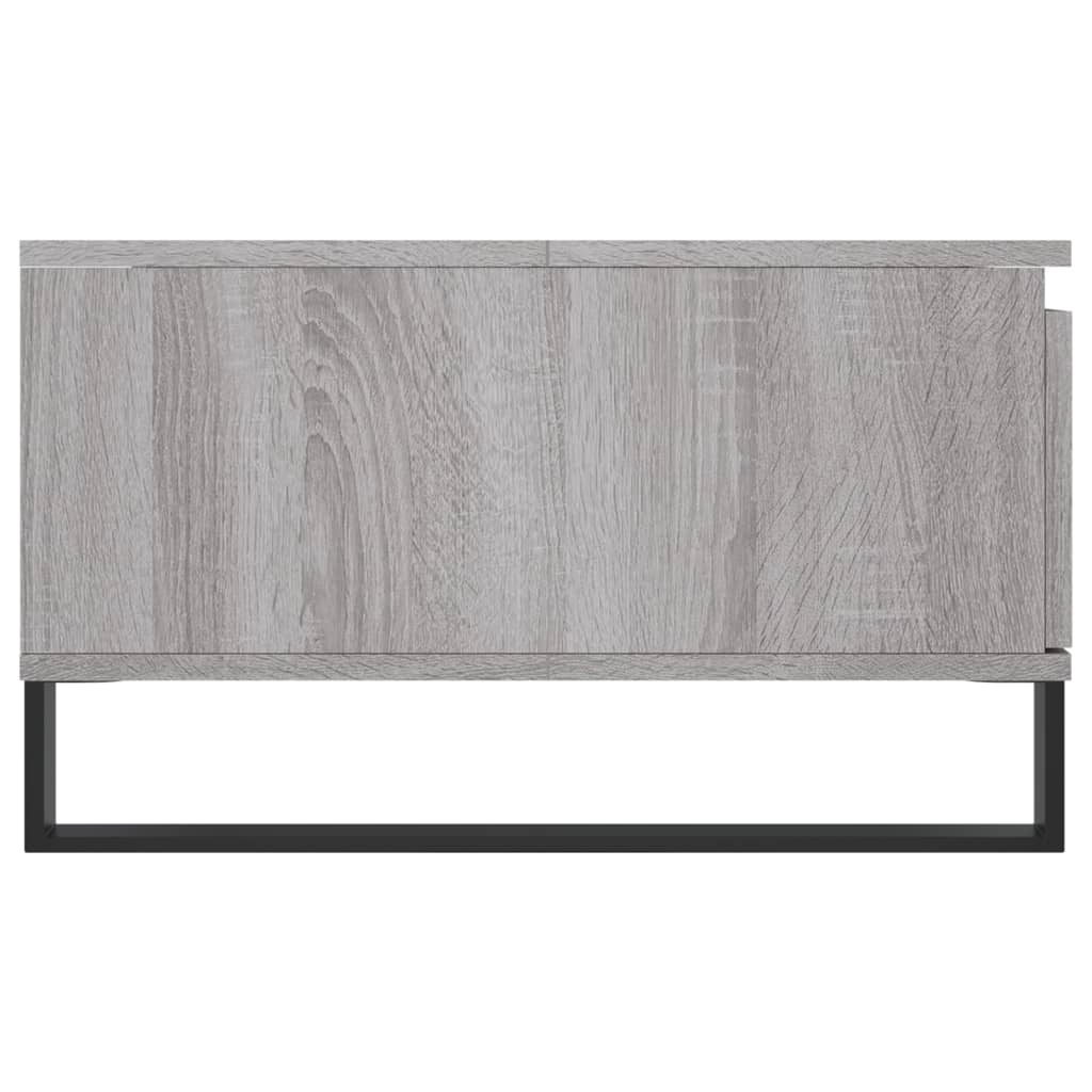 Tavolino da Salotto Grigio Sonoma 90x60x35 cm Legno Multistrato | homemem39