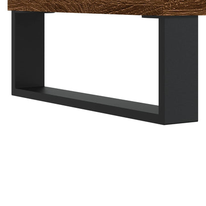 Tavolino da Salotto Rovere Marrone 90x60x35cm Legno Multistrato | homemem39