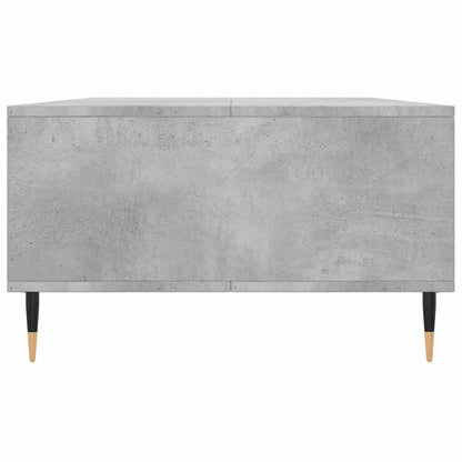 Tavolino Salotto Grigio Cemento 104x60x35 cm Legno Multistrato