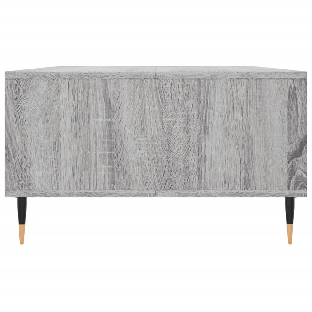 Tavolino da Salotto Grigio Sonoma 104x60x35cm Legno Multistrato
