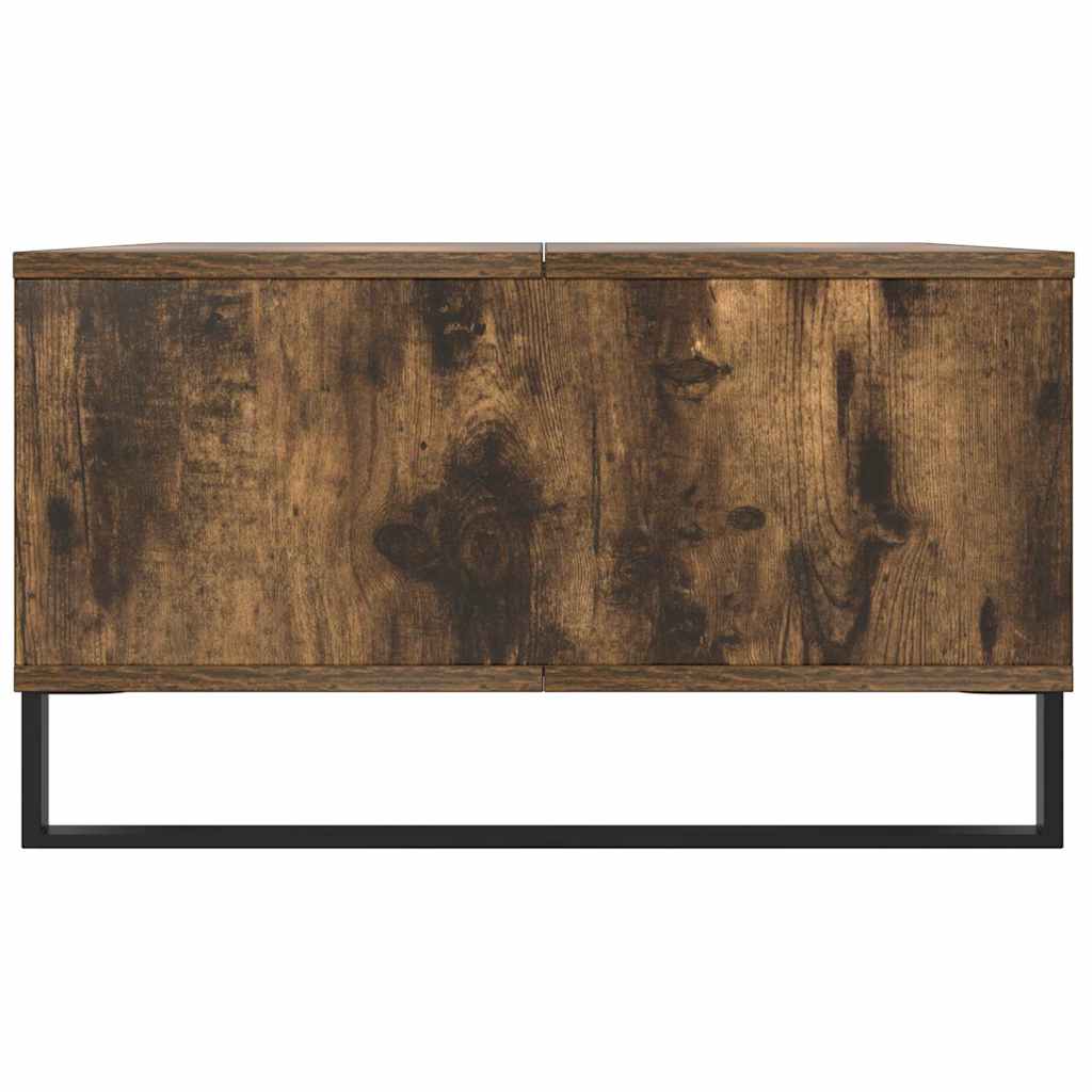 Tavolino da Salotto Rovere Fumo 104x60x35 cm Legno Multistrato | homemem39