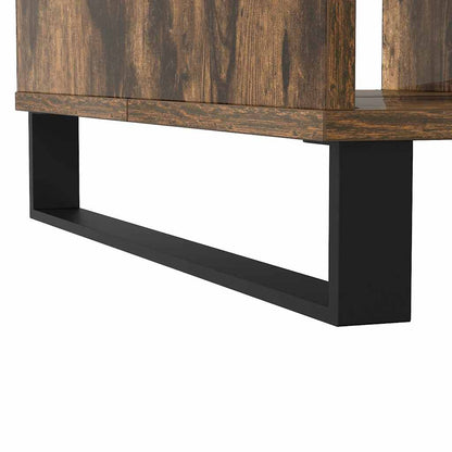 Tavolino da Salotto Rovere Fumo 104x60x35 cm Legno Multistrato | homemem39