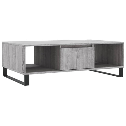 Tavolino da Salotto Grigio Sonoma 104x60x35cm Legno Multistrato - homemem39