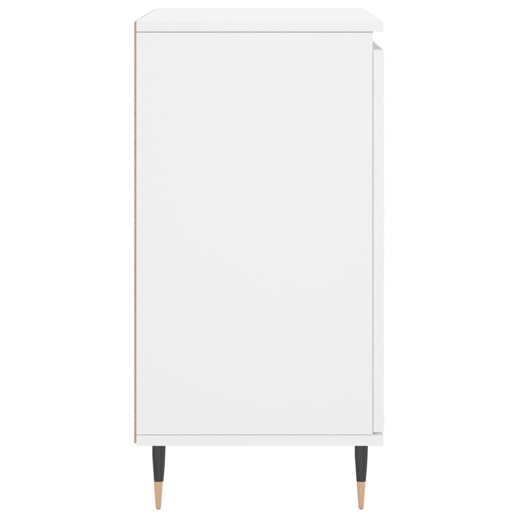 Credenza Bianca 60x35x70 cm in Legno Multistrato - homemem39
