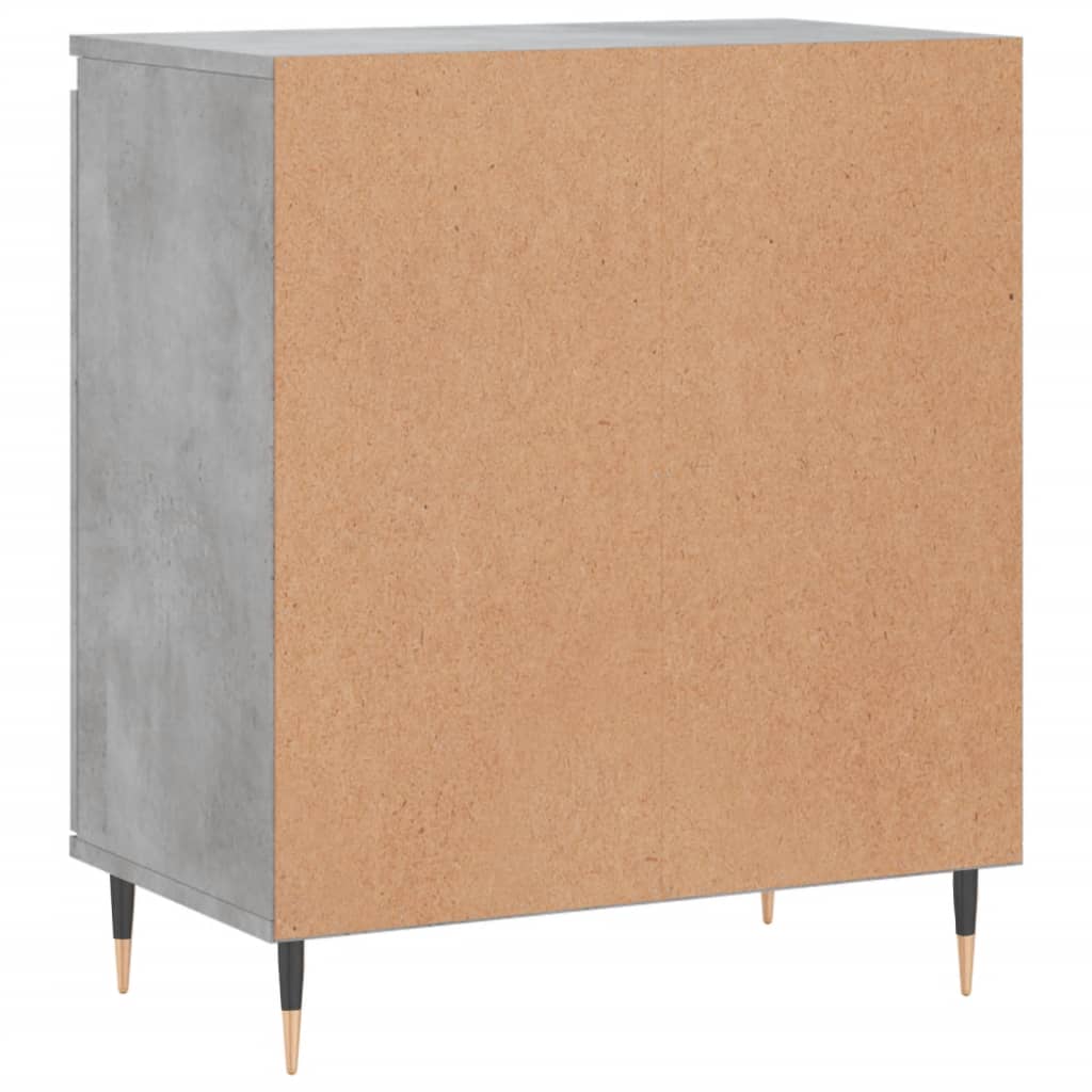 Credenza Grigio Cemento 60x35x70 cm in Legno Multistrato - homemem39