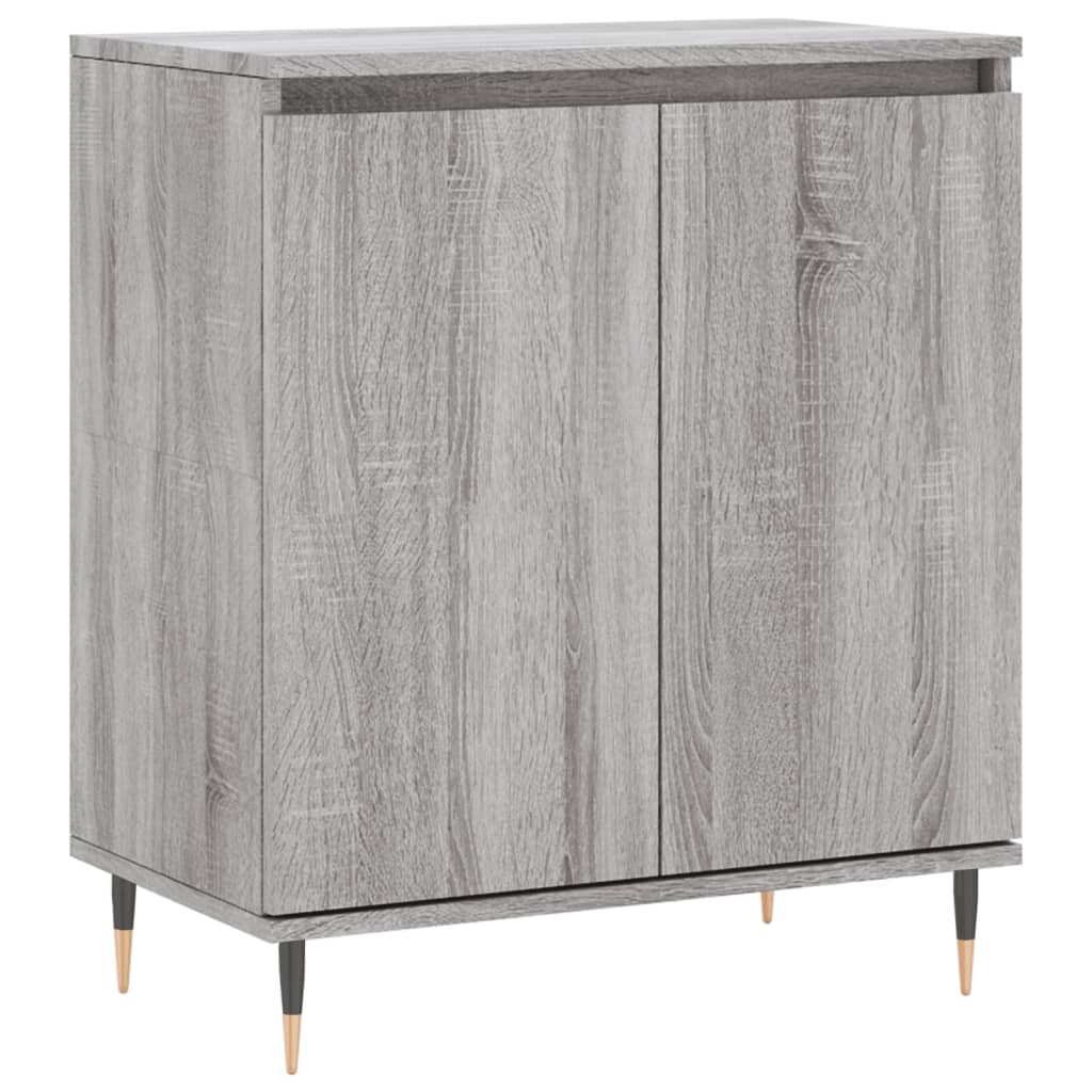 Credenza Grigio Sonoma 60x35x70 cm in Legno Multistrato - homemem39