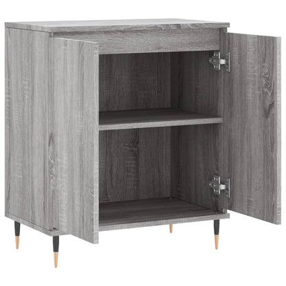Credenza Grigio Sonoma 60x35x70 cm in Legno Multistrato - homemem39