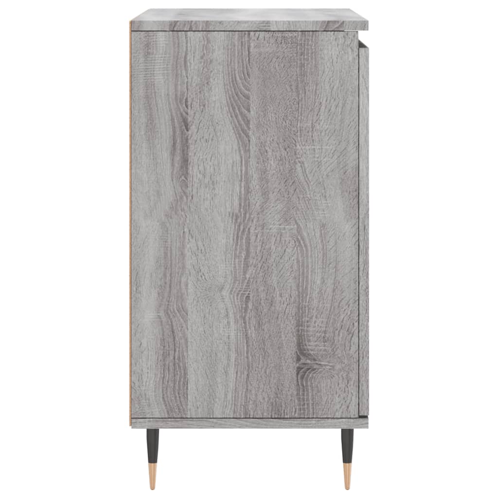 Credenza Grigio Sonoma 60x35x70 cm in Legno Multistrato - homemem39