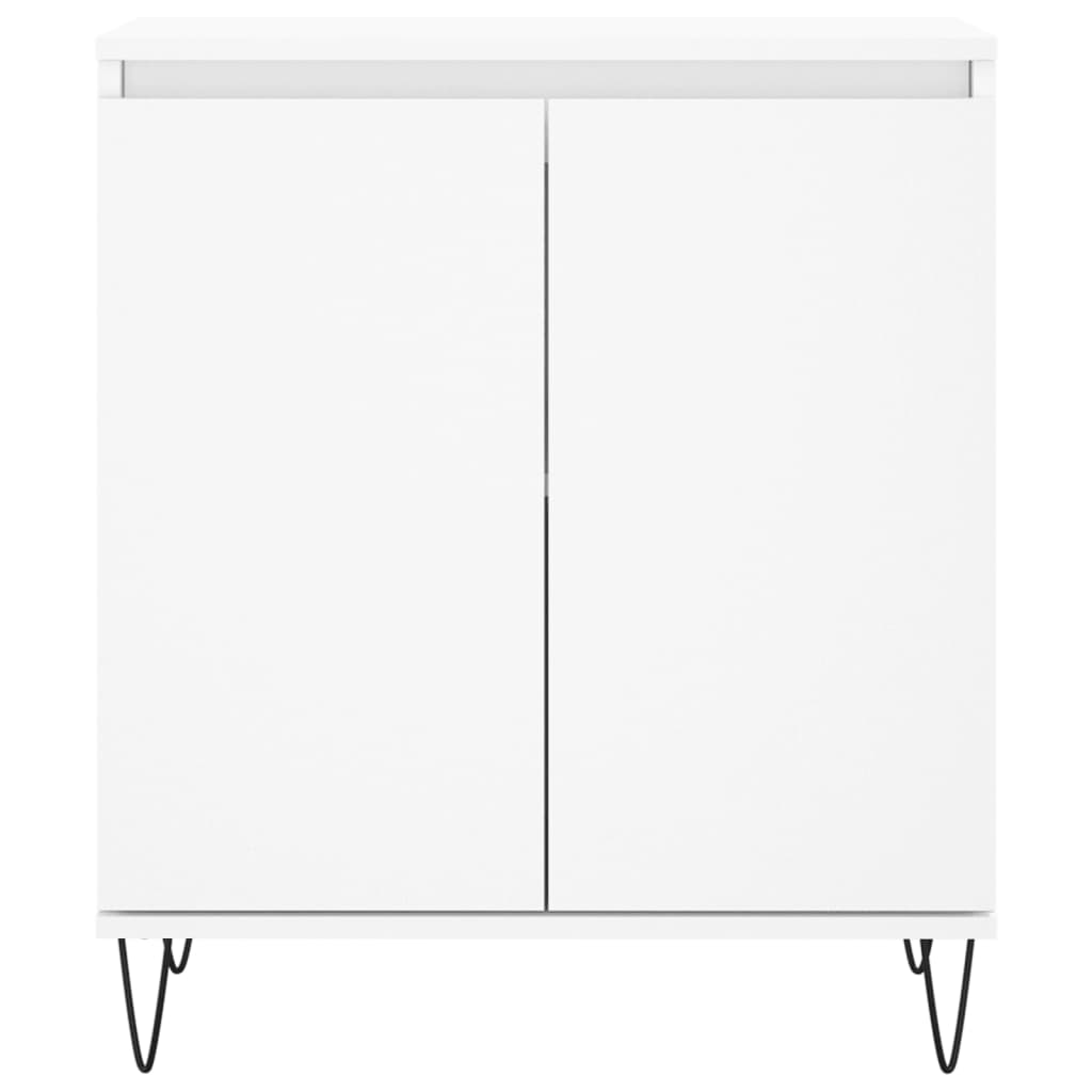 Credenza Bianca 60x35x70 cm in Legno Multistrato - homemem39
