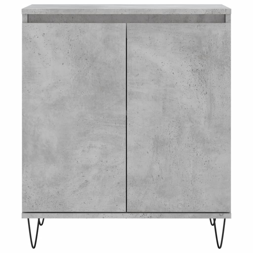 Credenza Grigio Cemento 60x35x70 cm in Legno Multistrato - homemem39