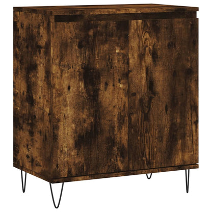 Credenza Rovere Fumo 60x35x70 cm in Legno Multistrato - homemem39