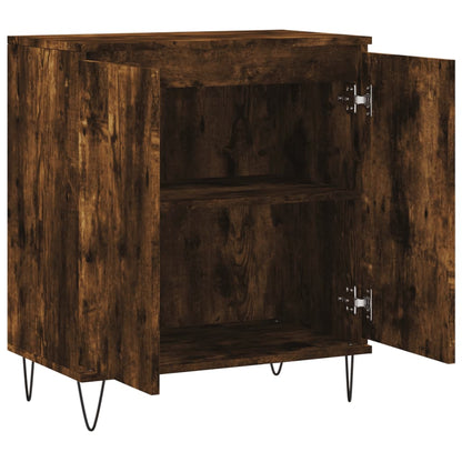 Credenza Rovere Fumo 60x35x70 cm in Legno Multistrato - homemem39