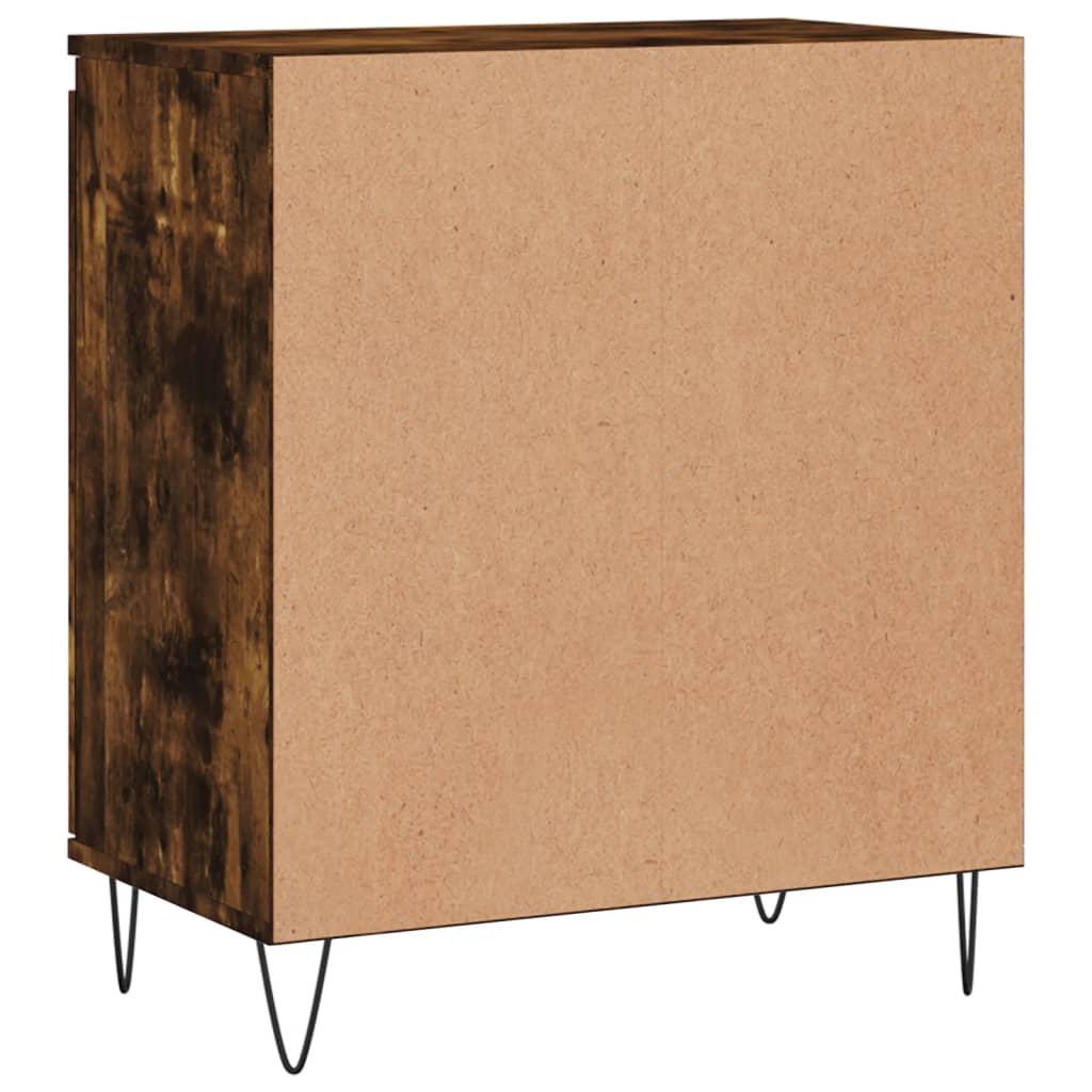Credenza Rovere Fumo 60x35x70 cm in Legno Multistrato - homemem39