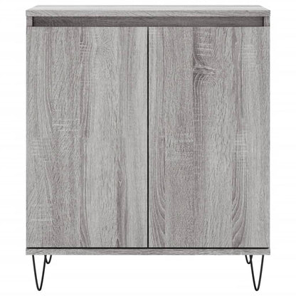 Credenza Grigio Sonoma 60x35x70 cm in Legno Multistrato - homemem39
