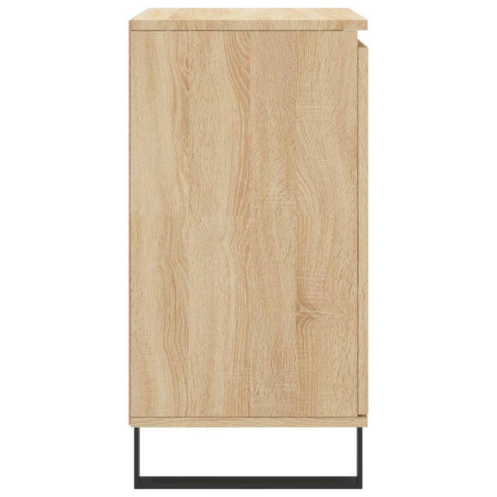 Credenza Rovere Sonoma 60x35x70 cm in Legno Multistrato - homemem39