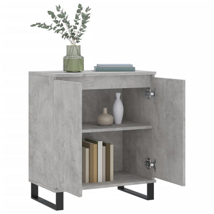 Credenza Grigio Cemento 60x35x70 cm in Legno Multistrato - homemem39