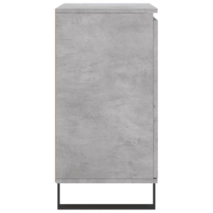 Credenza Grigio Cemento 60x35x70 cm in Legno Multistrato