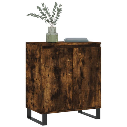 Credenza Rovere Fumo 60x35x70 cm in Legno Multistrato - homemem39