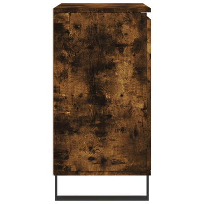 Credenza Rovere Fumo 60x35x70 cm in Legno Multistrato - homemem39