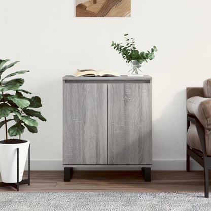 Credenza Grigio Sonoma 60x35x70 cm in Legno Multistrato - homemem39