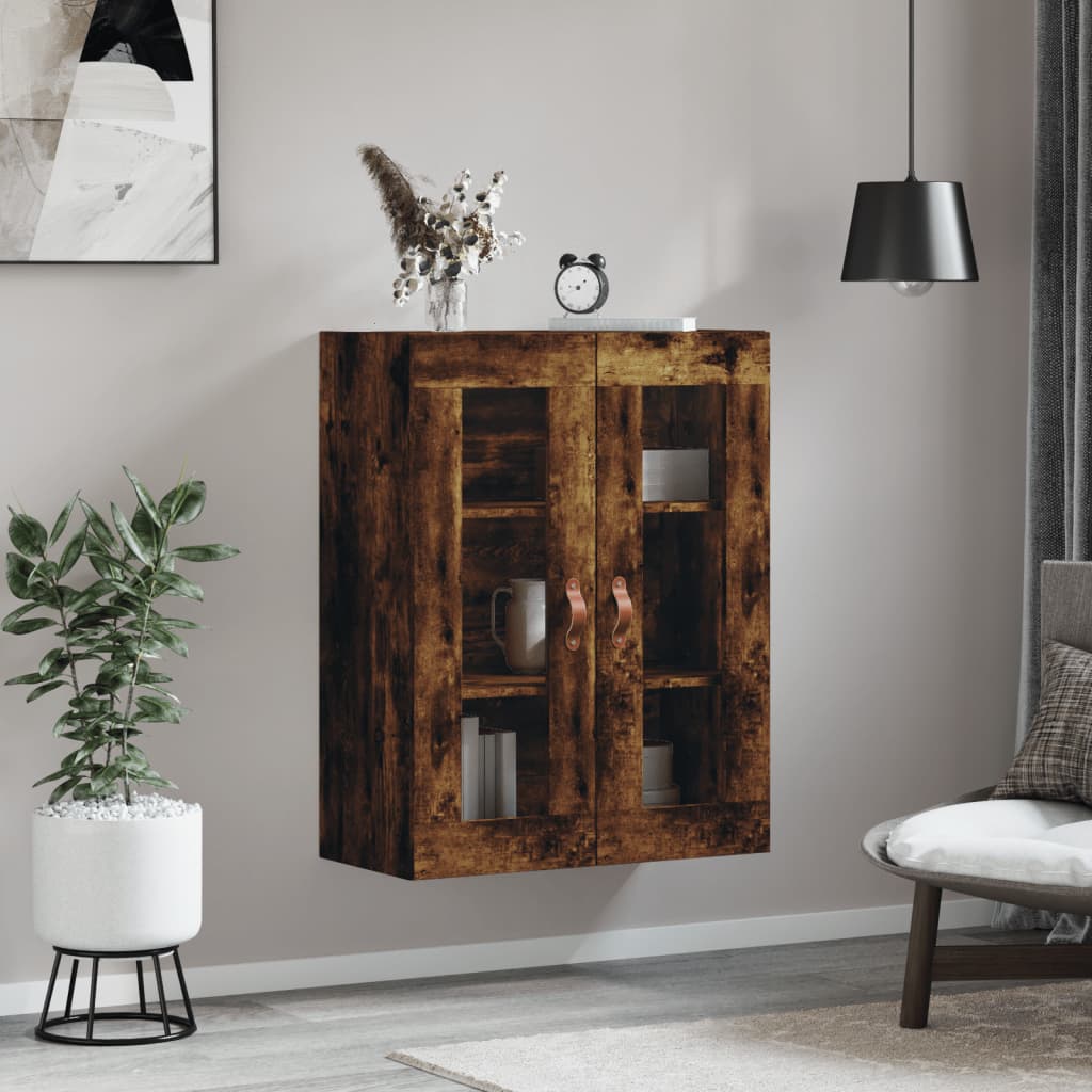 Mobile a Parete Rovere Fumo 69,5x34x90 cm | homemem39