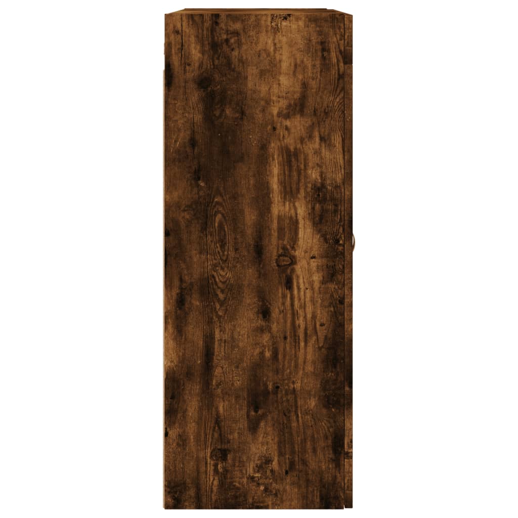 Mobile a Parete Rovere Fumo 69,5x34x90 cm