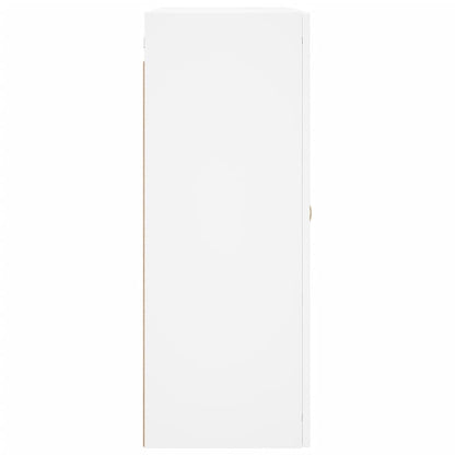 Mobile a Parete Bianco 69,5x34x90 cm - homemem39