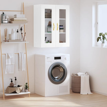 Mobile a Parete Bianco 69,5x34x90 cm | homemem39