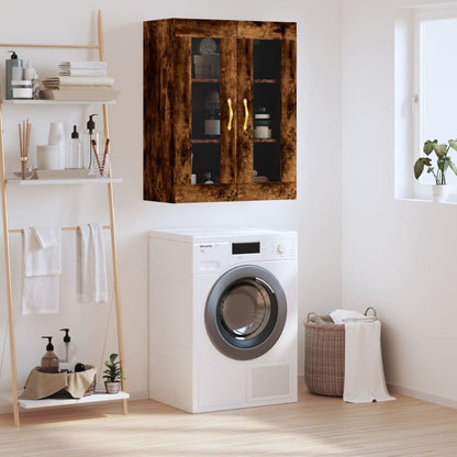 Mobile a Parete Rovere Fumo 69,5x34x90 cm | homemem39