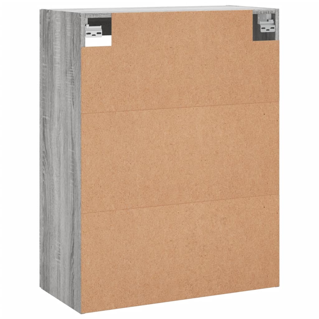 Mobile a Parete Grigio Sonoma 69,5x34x90 cm | homemem39